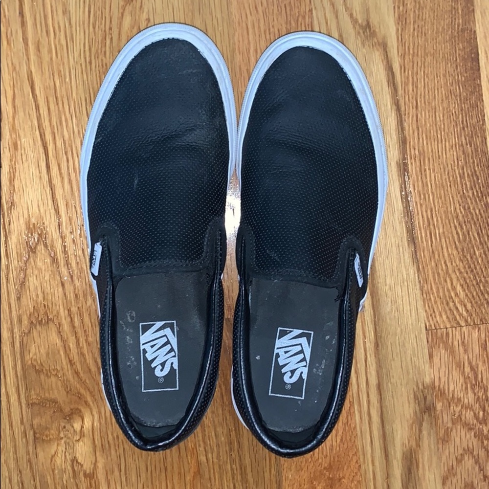 Leather Vans